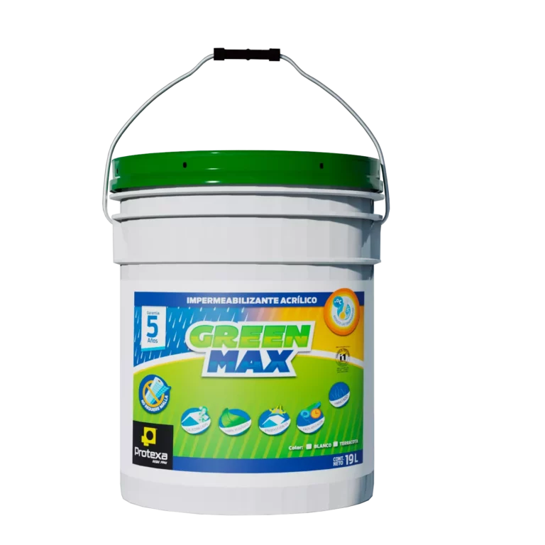 Impermeabilizantes Protexa - Impermeabilizante acrílico - Green Max 5A